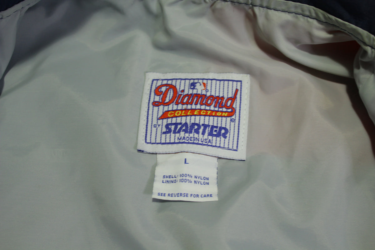 Vintage New York Yankees Starter Button Up Jacket MLB Diamond Collection