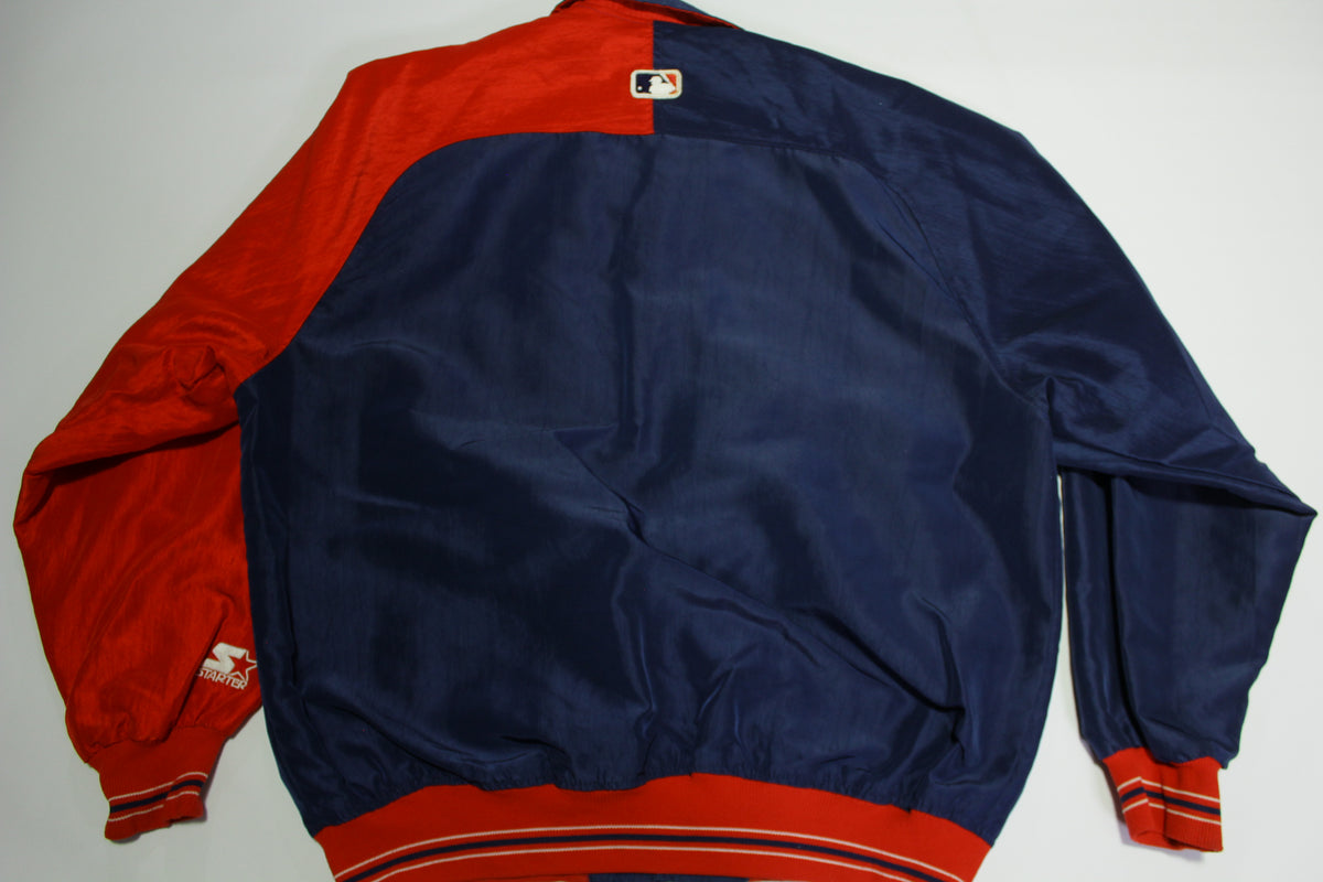 Cleveland Indians Vintage Diamond Collection 90's Made in USA Starter Baseball Jacket