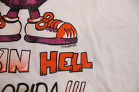 Raisin Hell In Florida 1987 Vintage 80's Single Stitch T-Shirt
