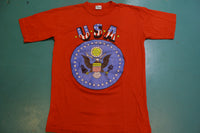 USA Vintage Great Seal E.Pluribus Eagle Vintage 80's T-Shirt