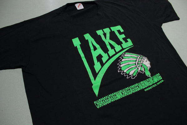 Lake Chargoggagoggmanchauggagoggchaubunagungamaugg Vintage 90's T-Shirt