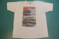 John Prine 1997 Live On Tour Vintage Concert Band T-Shirt