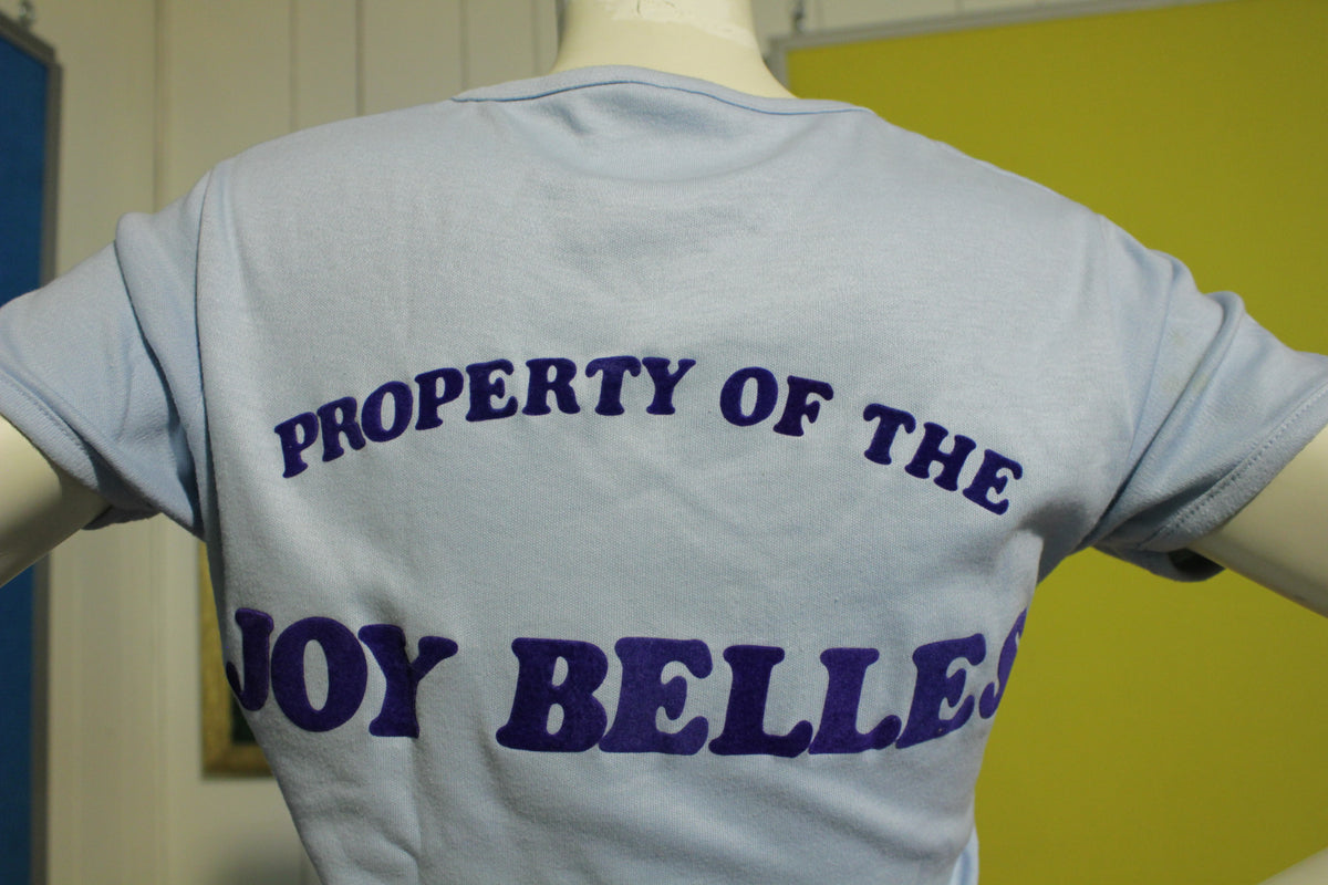 Phyllis Fun Tees Vintage Joy Belles Vintage 70's 80's T-Shirt Women's Tee.