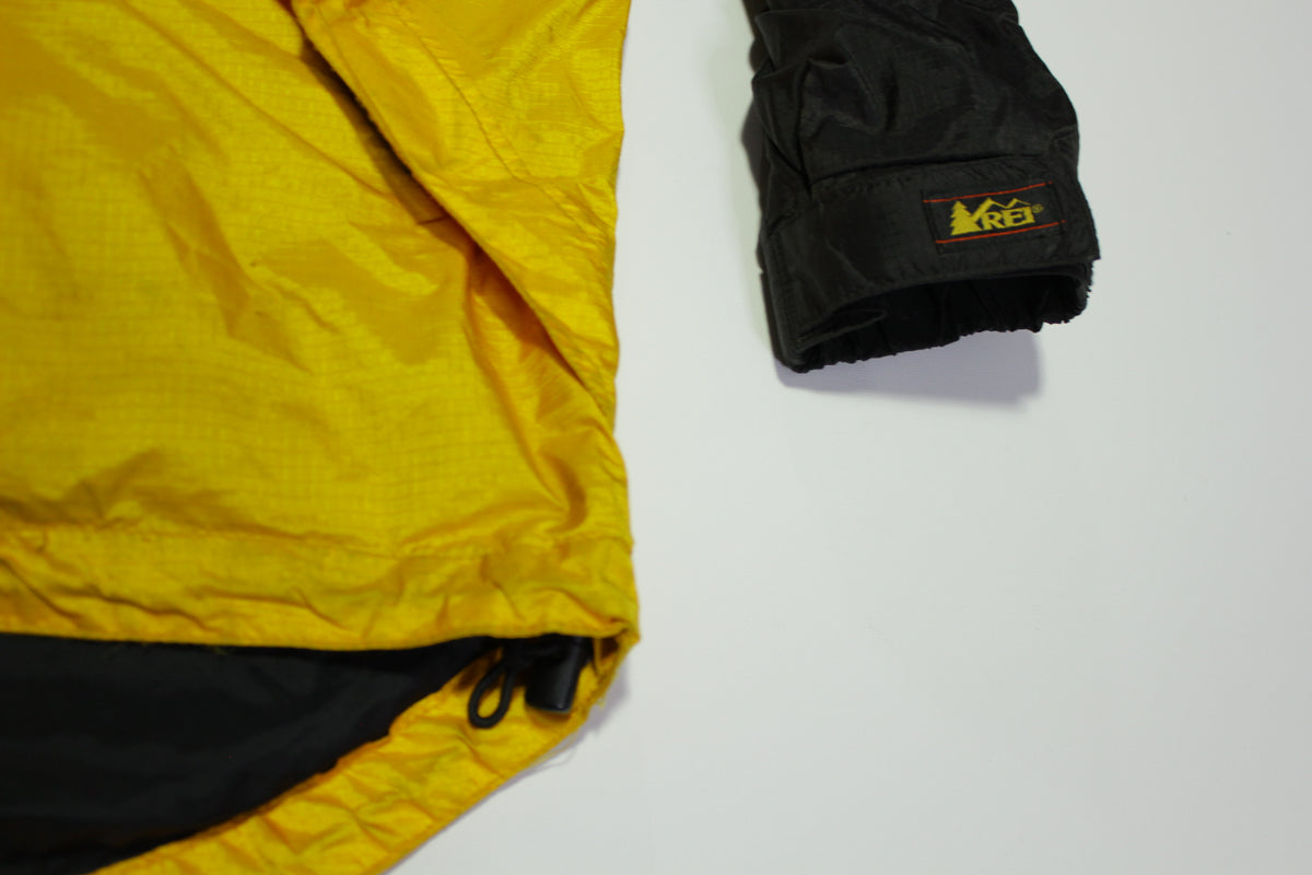 REI Vintage 90's Gore Tex Parka Multi Pocket Windbreaker Lightweight Ski Jacket