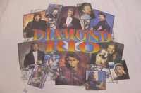 Diamond Rio 1995 Group Collage 90s Single Stitch Concert Band T-Shirt