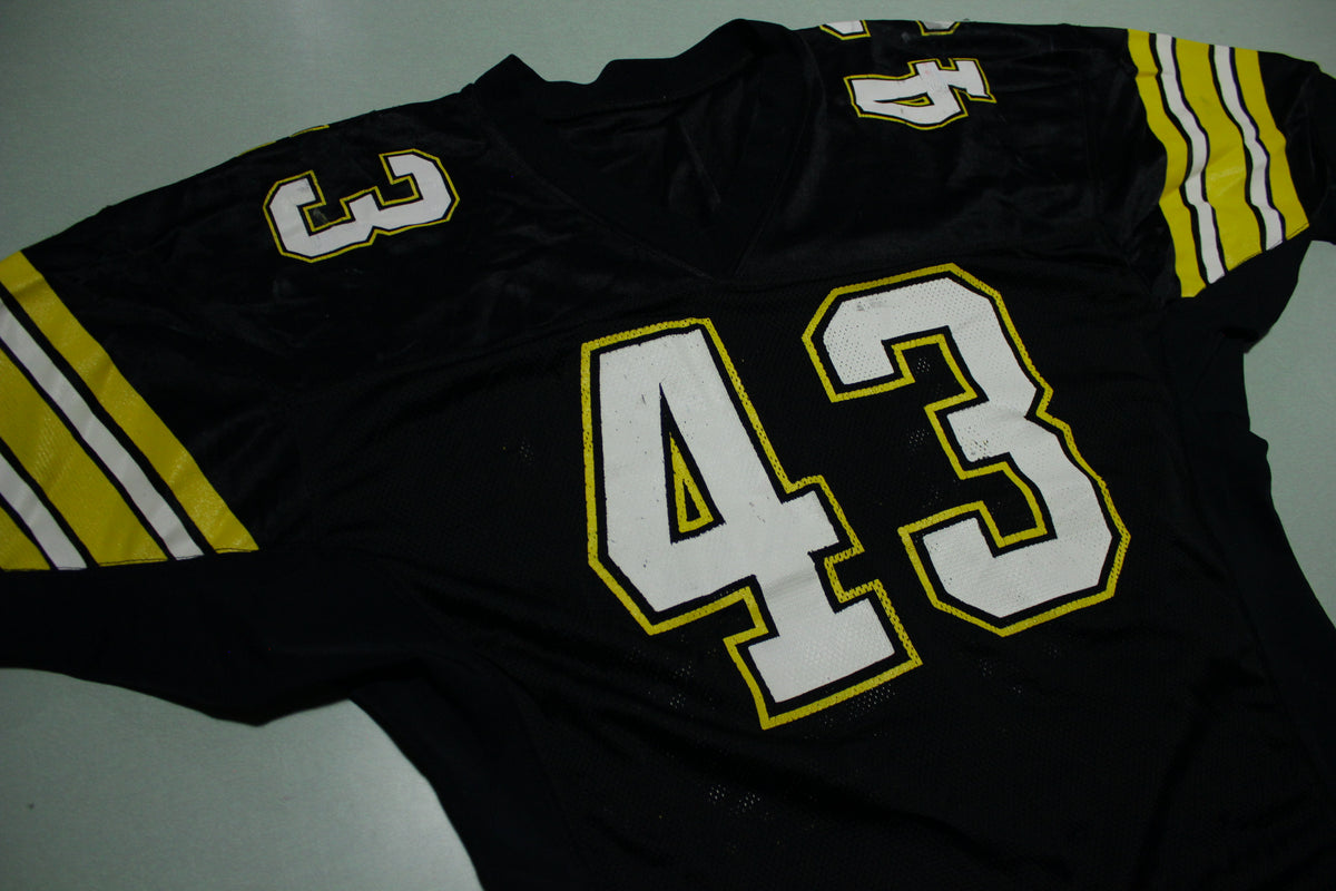 NFL Pittsburgh Steelers #43 Polamalu Black Jersey