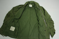 Vietnam M-65 Vintage 1970 Cold Weather Field Jacket w/ Hood OG-107 Army Coat