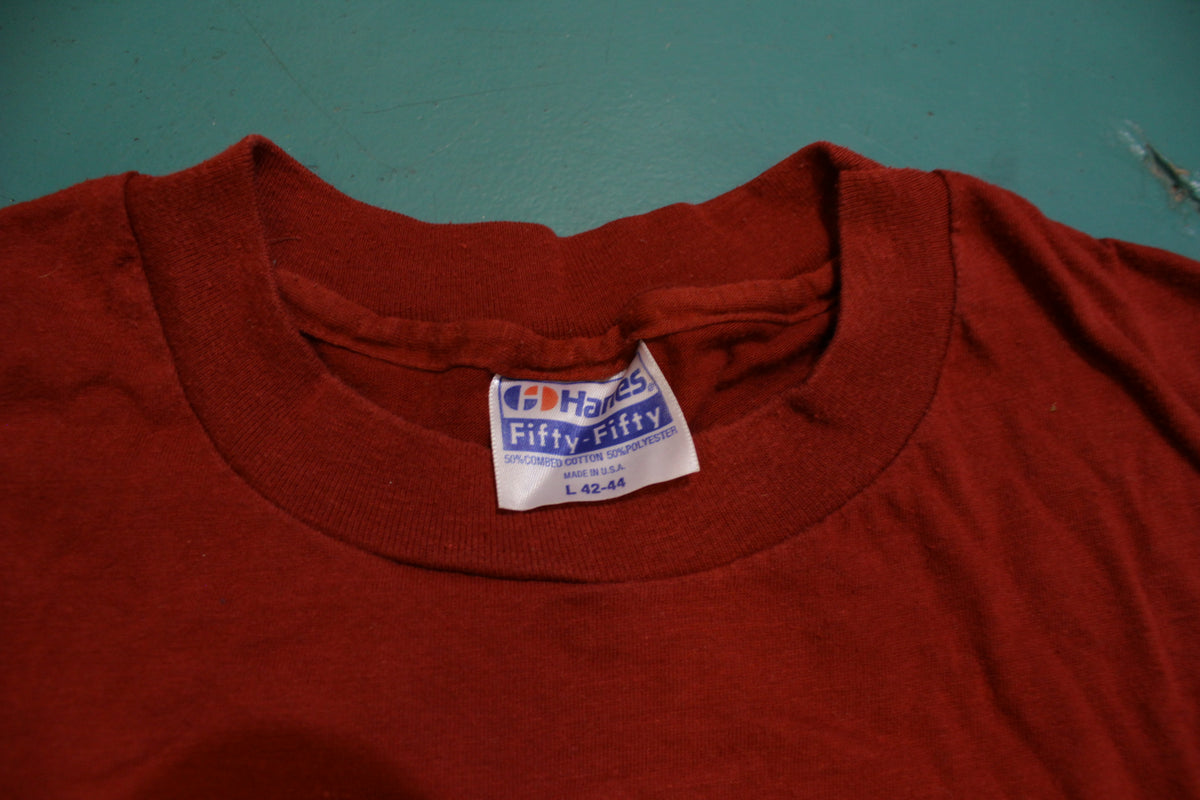 Prudential Bank FSB My Kind Of Bank Vintage 80's Single Stitch Hanes USA T-Shirt