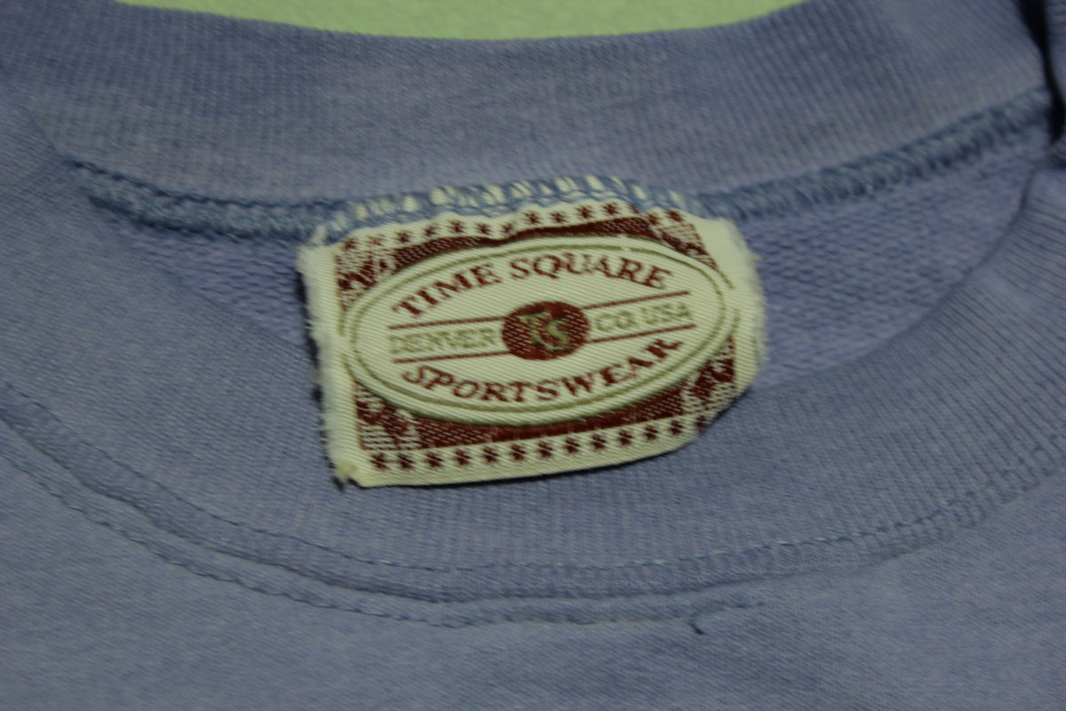 Tennessee Vintage 90's Purple Embroidered Crewneck Sweatshirt