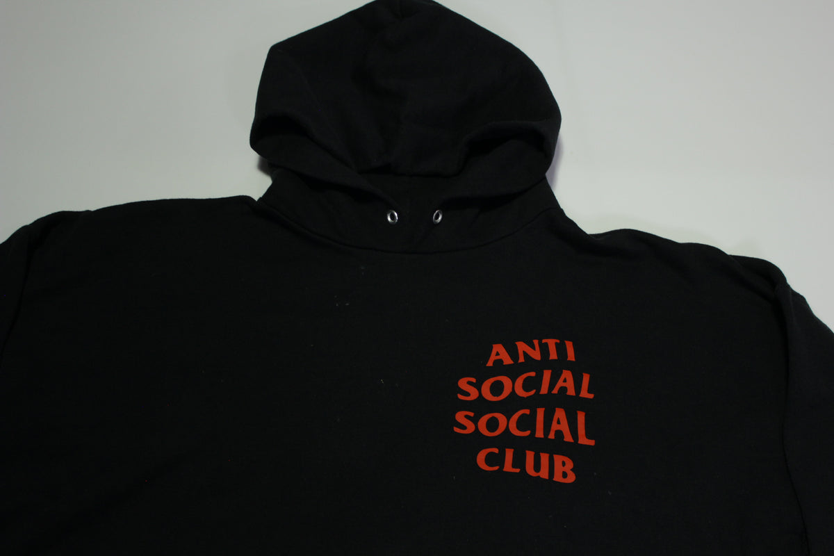 Anti Social Social Club Pullover Kangaroo Pocket Hoodie Sweatshirt