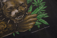 I'm Bossy Weed Marijuana 90's Ace Trading Black Fade Pitbull Ace Trading T-Shirt