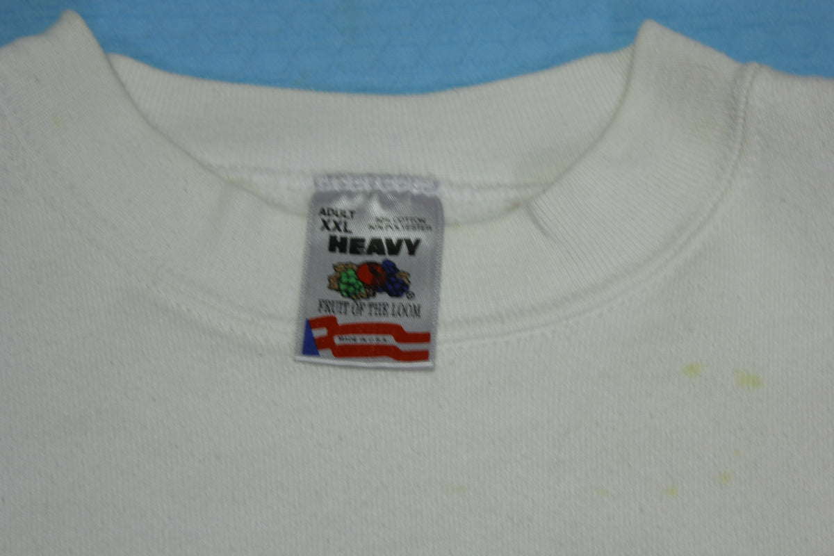 Walla Walla WA-HI Blue Devils Football Vintage 90's FOTL USA Crewneck Sweatshirt