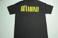 Neil Diamond Vintage 80's Spring Ford Big Spellout Single Stitch USA Deadstock T-Shirt