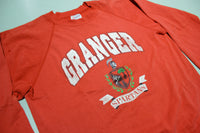 Granger Spartans Vintage 90's Hanes USA Crewneck Sweatshirt