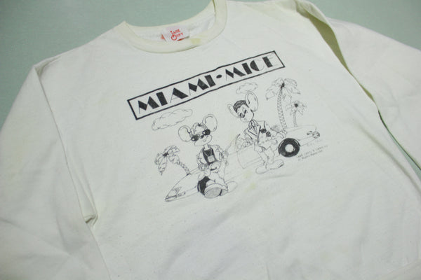 Miami Mice 1985 Vintage 80's Movie Promo Don Johnson Crewneck Sweatshirt