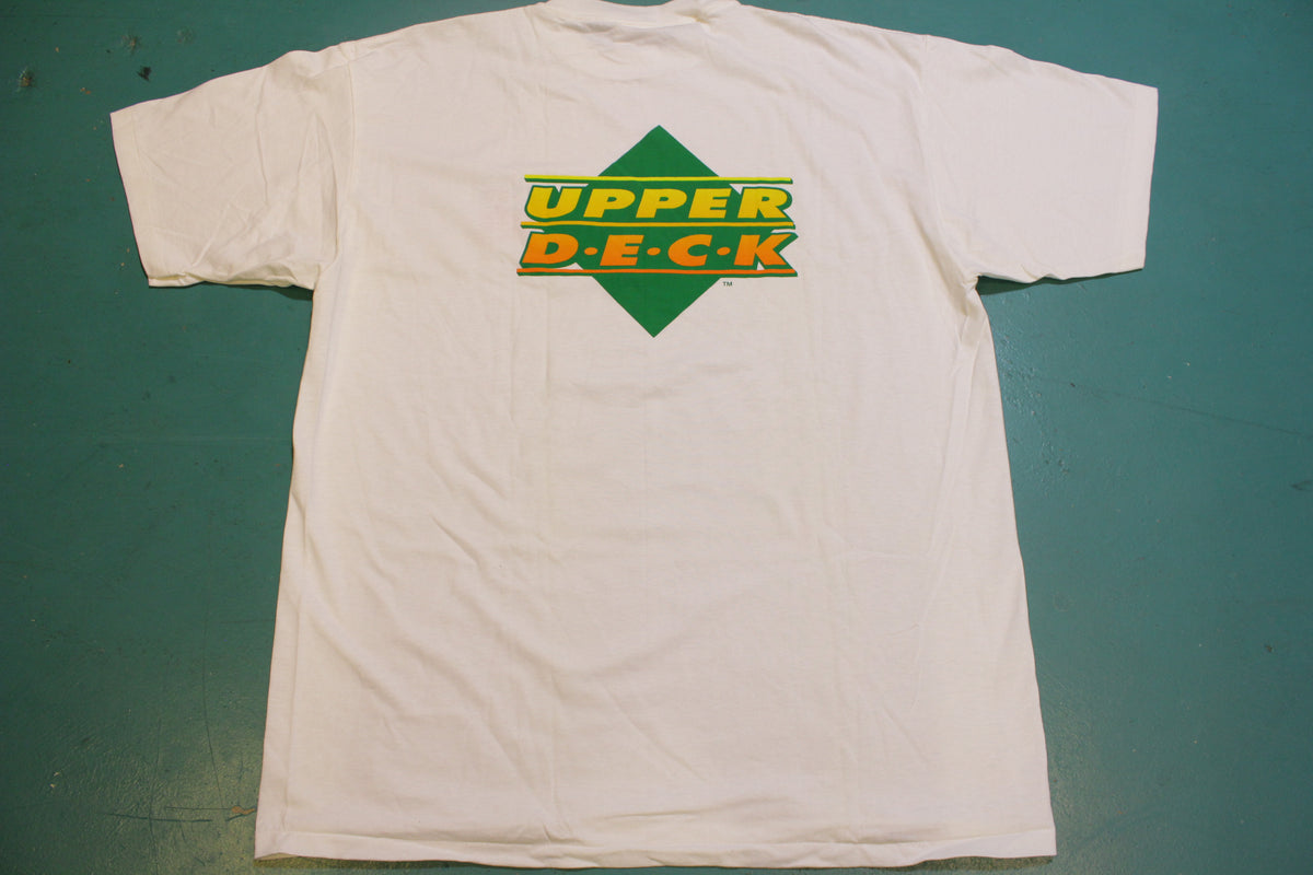 Upper Deck Meet The Stars Trivia Challenge 1996 Vintage 90's Single Stitch T-Shirt