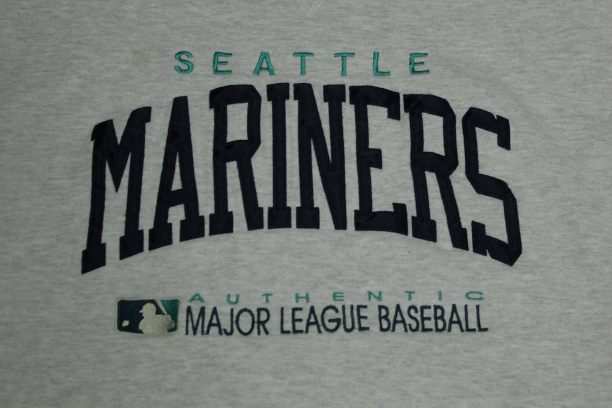 Seattle Mariners Authentic Major League Baseball Vintage 90's Crewneck Sweatshirt