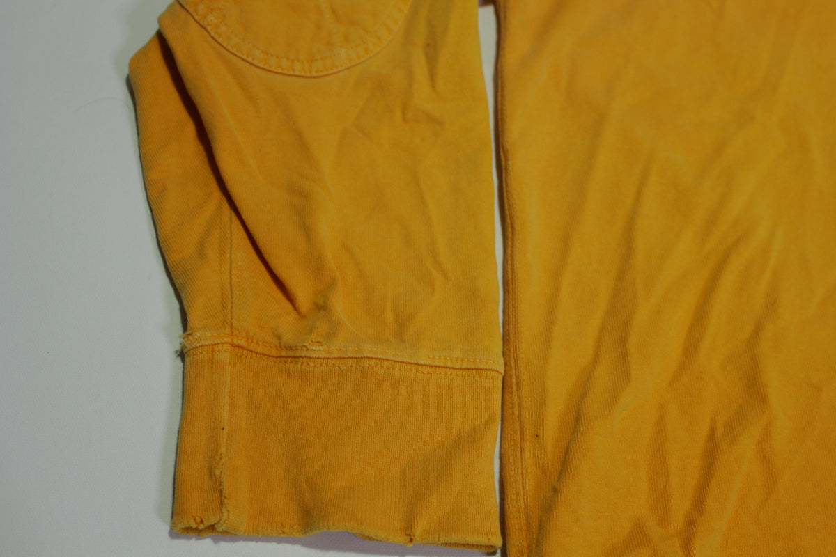 Ralph Lauren No 67 RLPC Bleecker NY Vintage 90's Orange Rugby Polo Shirt