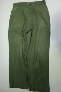 OG-107 Back Flap Pocket Vintage 70's Vietnam Era Cargo Military Army Field Trousrers Pants