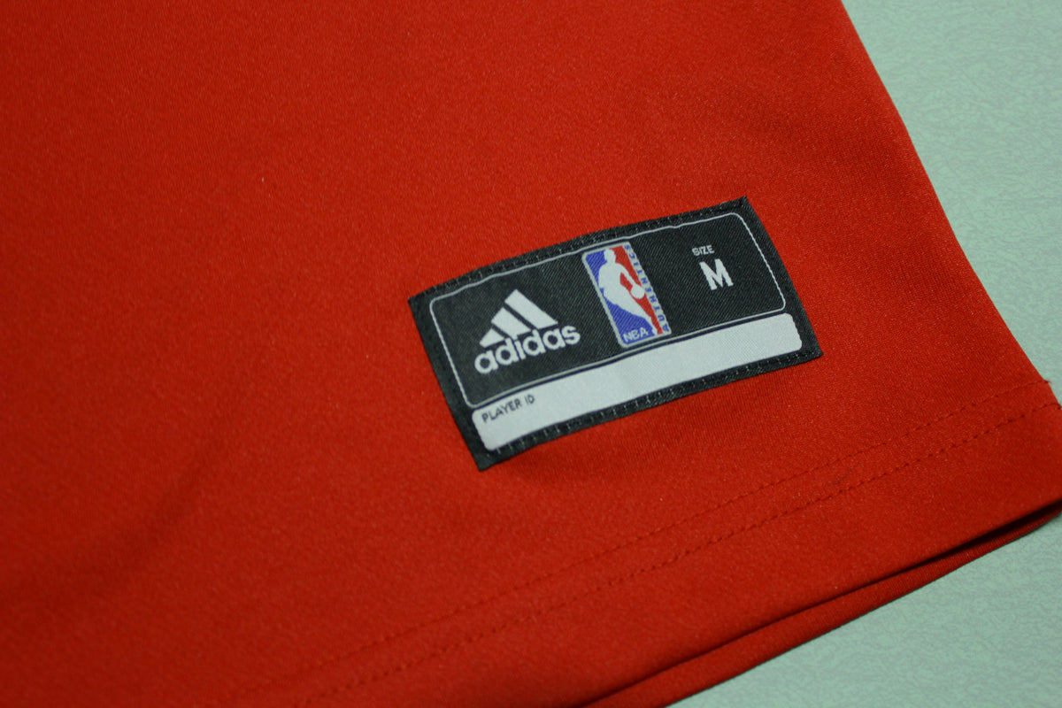Chicago Bulls Derrick Rose #1 00's Adidas NBA Logo Basketball Jersey