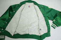 Boston Celtics Vintage 80's Satin NBA Quilt Lined Made in USA Starter Jacket