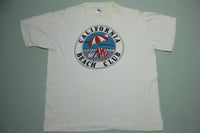 California Beach Club  Vintage Boom Box 80's Single Stitch T-Shirt