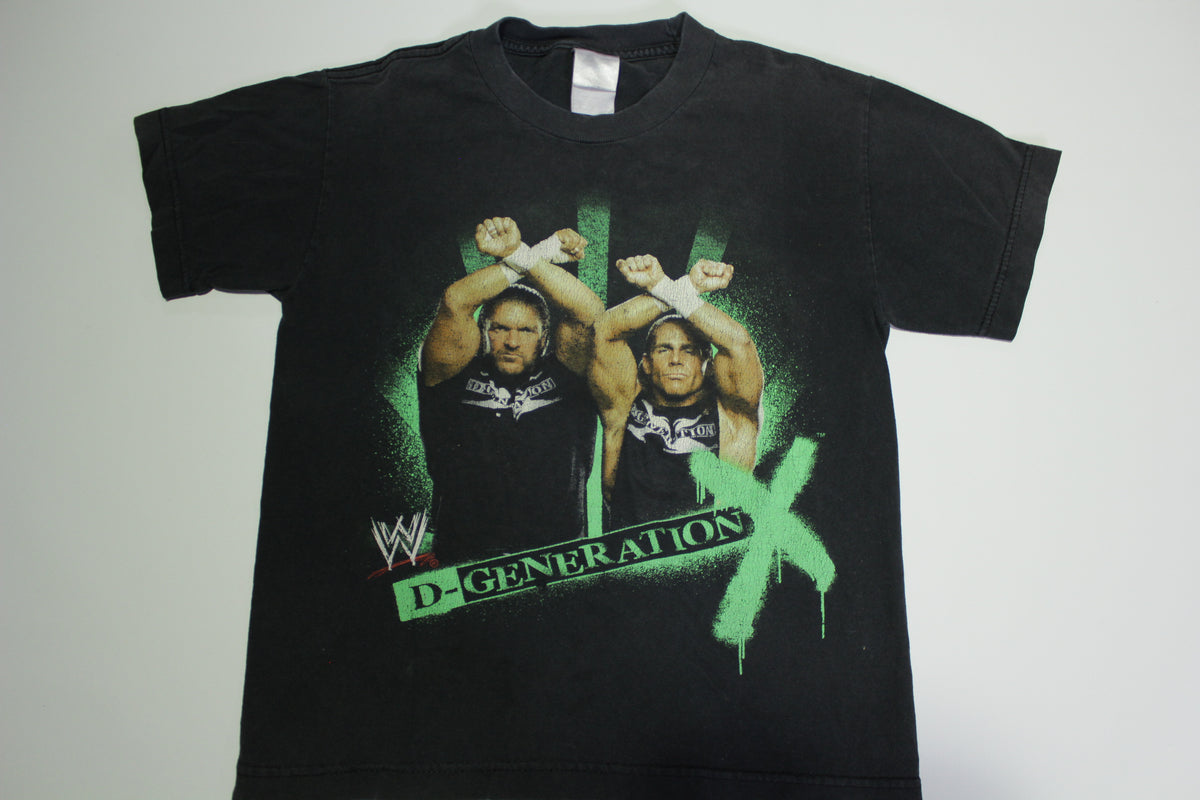 D-Generation X WWE WWF Shawn Michaels Vintage Distressed 2000's Wrestling T-Shirt