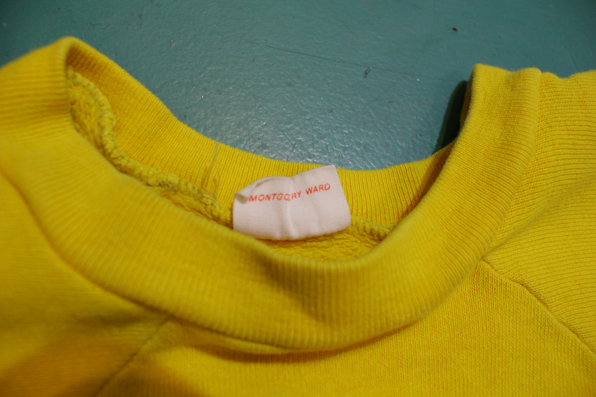 Pendleton Basketball 1968 Vintage Brent 60's Montgomery Ward Short Sleeve Sweatshirt