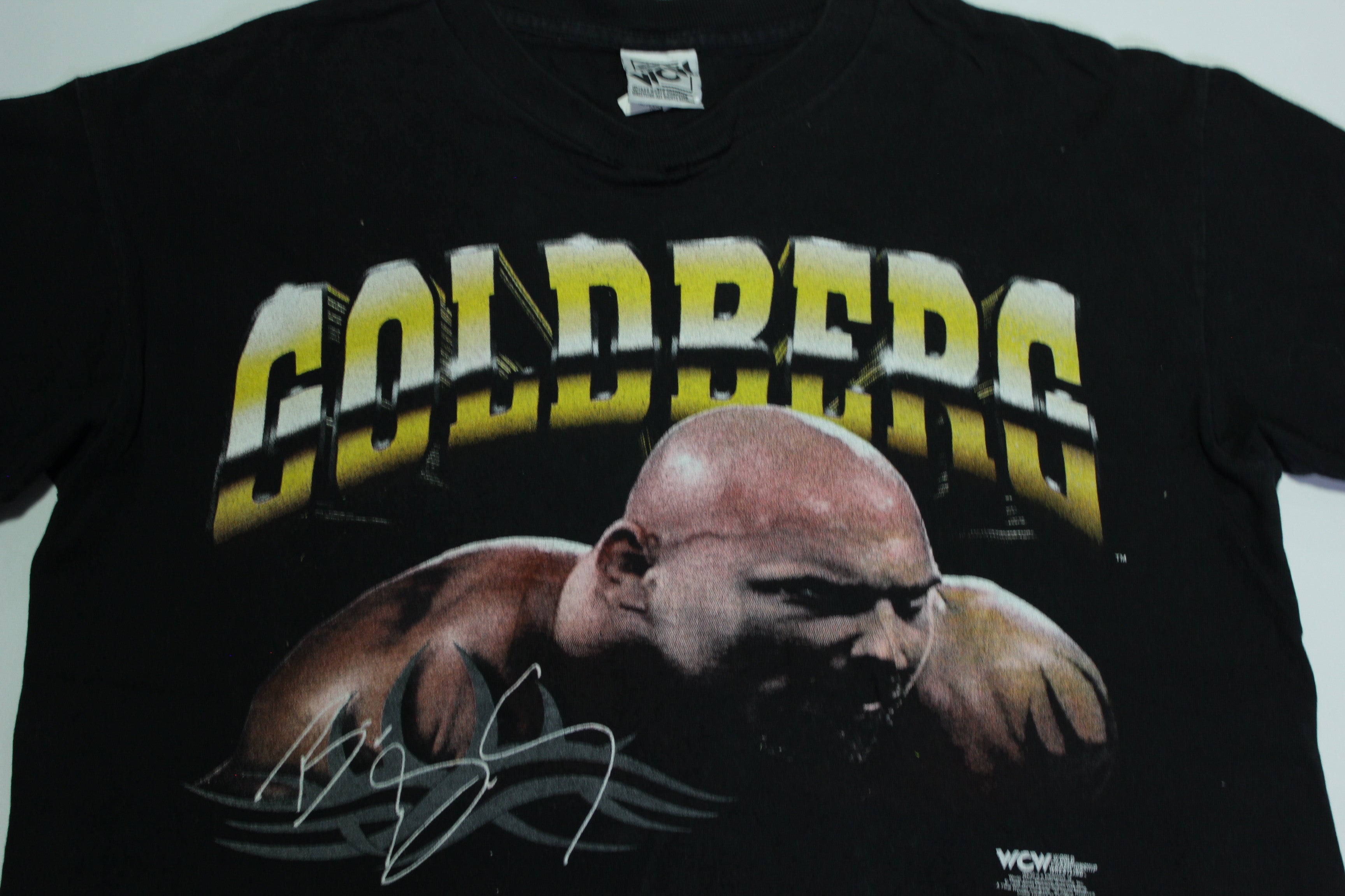 Vintage Bill Goldberg WCW T-shirt Size order Xl brand new