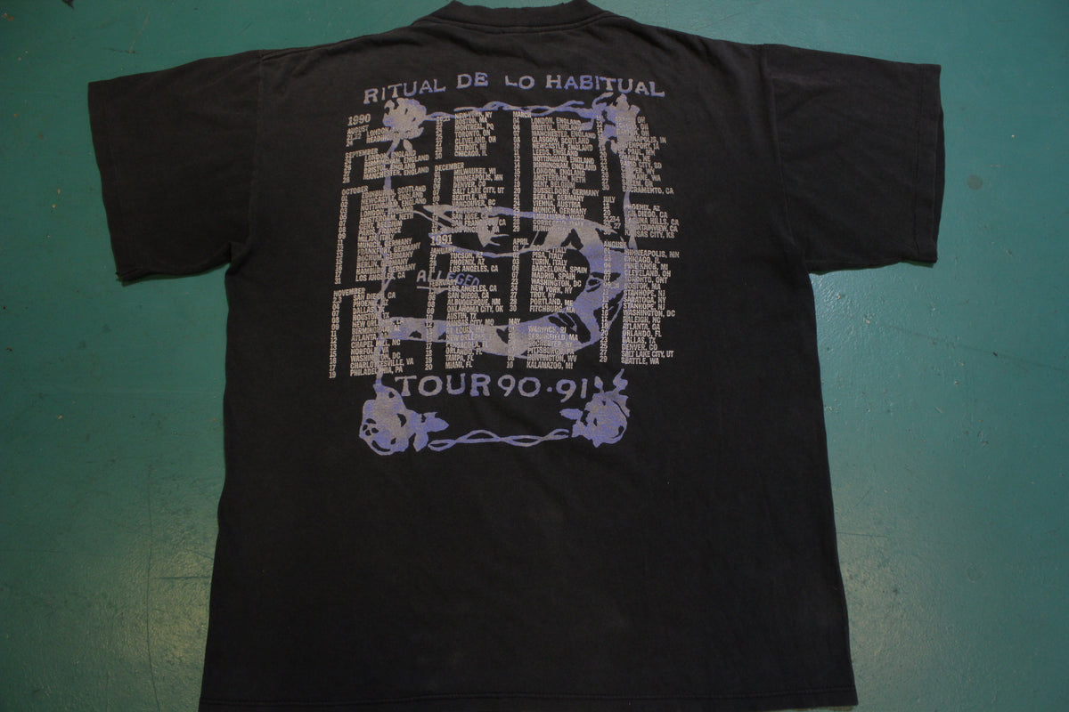 Janes Addiction Ritual De Lo Habitual Tour '90 '91 Vintage Single Stitch Brockum T-Shirt