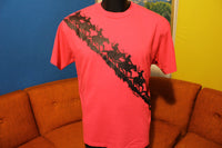 Omak Stampede 1993 Suicide Race Shirt. Pink 90's Vintage T-Shirt 50/50 Tee
