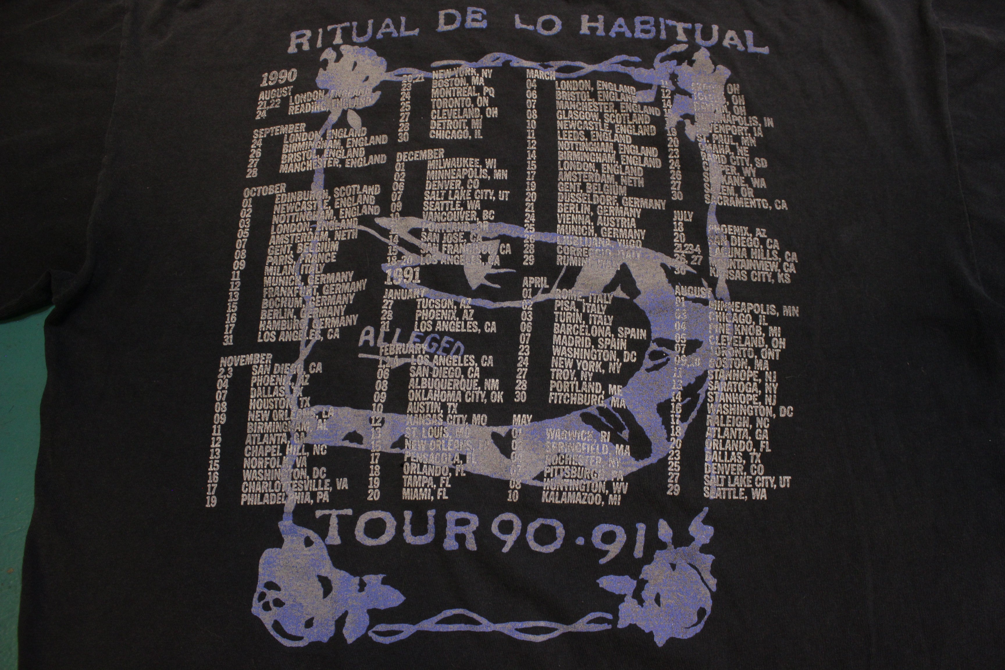 Janes Addiction Ritual De Lo Habitual Tour '90 '91 Vintage Single