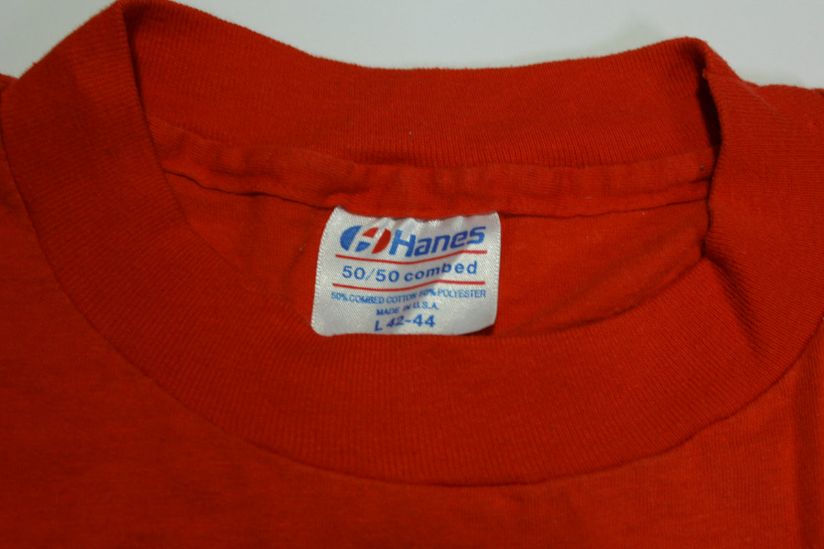 Red Dog Saloon Vintage 80's Juneau Alaska Hanes Combed USA Single Stitch Tourist T-Shirt