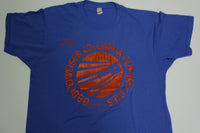Budweiser Columbia Cup Vintage 1988 Tri-Cities Tour Guide 80's Screen Stars T-Shirt