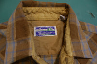 Contender Vintage 80's  Button Up Western Wear Flannel Shirt