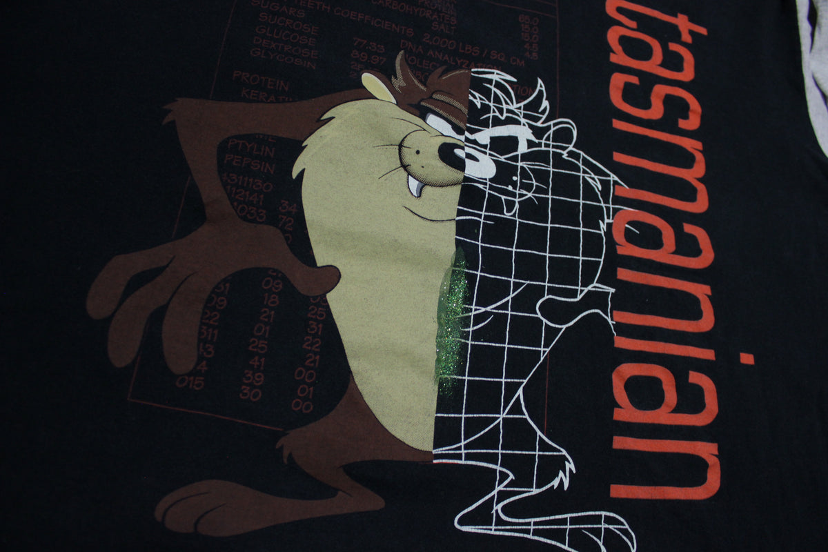 Tasmanian Devil Vintage 1993 Long Sleeve Hoodie 90s Taz T-Shirt