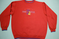 Winnie The Pooh Bear Vintage 90's Embroidered Crewneck Sweatshirt