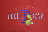 Winnie The Pooh Bear Vintage 90's Embroidered Crewneck Sweatshirt