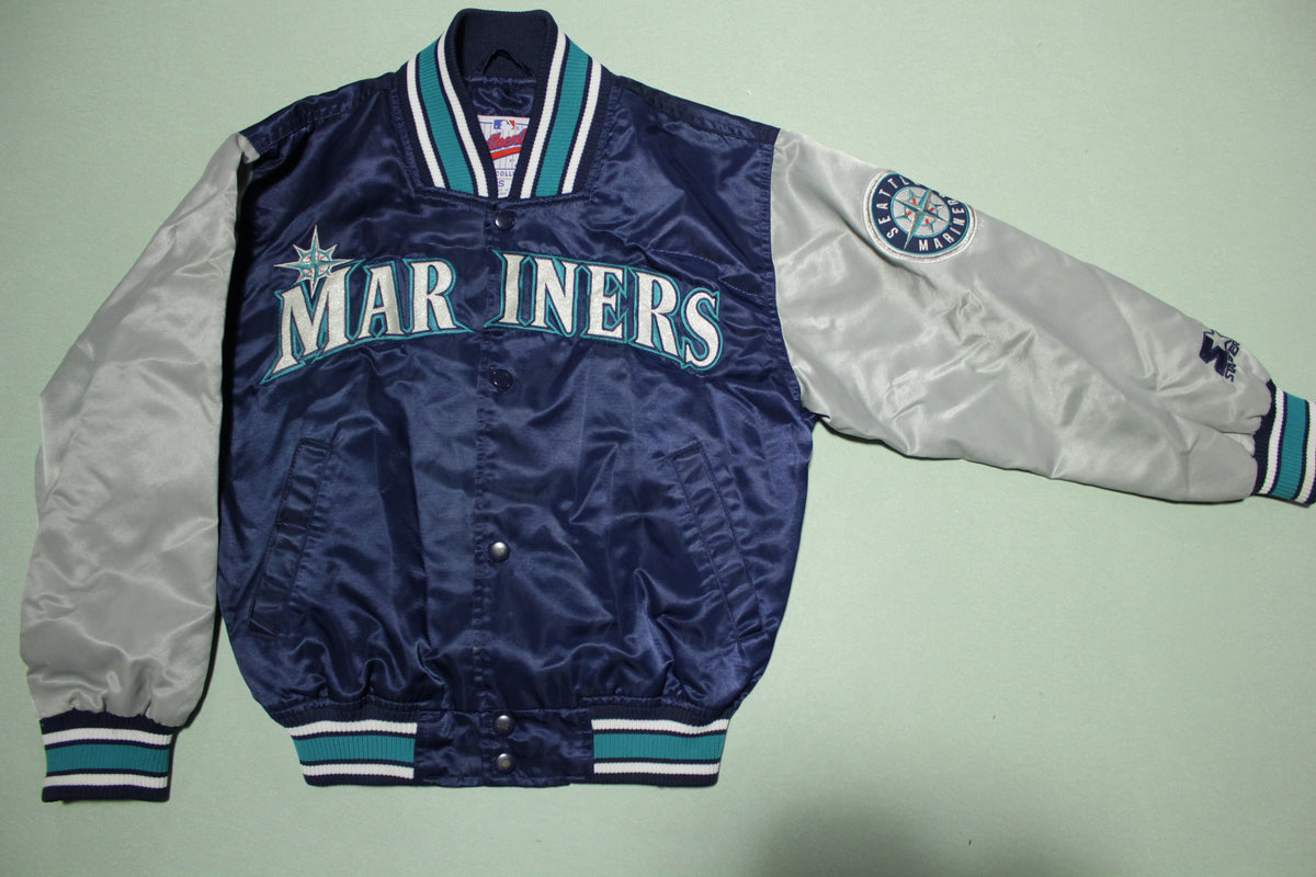 Seattle Mariners Vintage Early 90s Starter Authentic Diamond Collection Lined Jacket