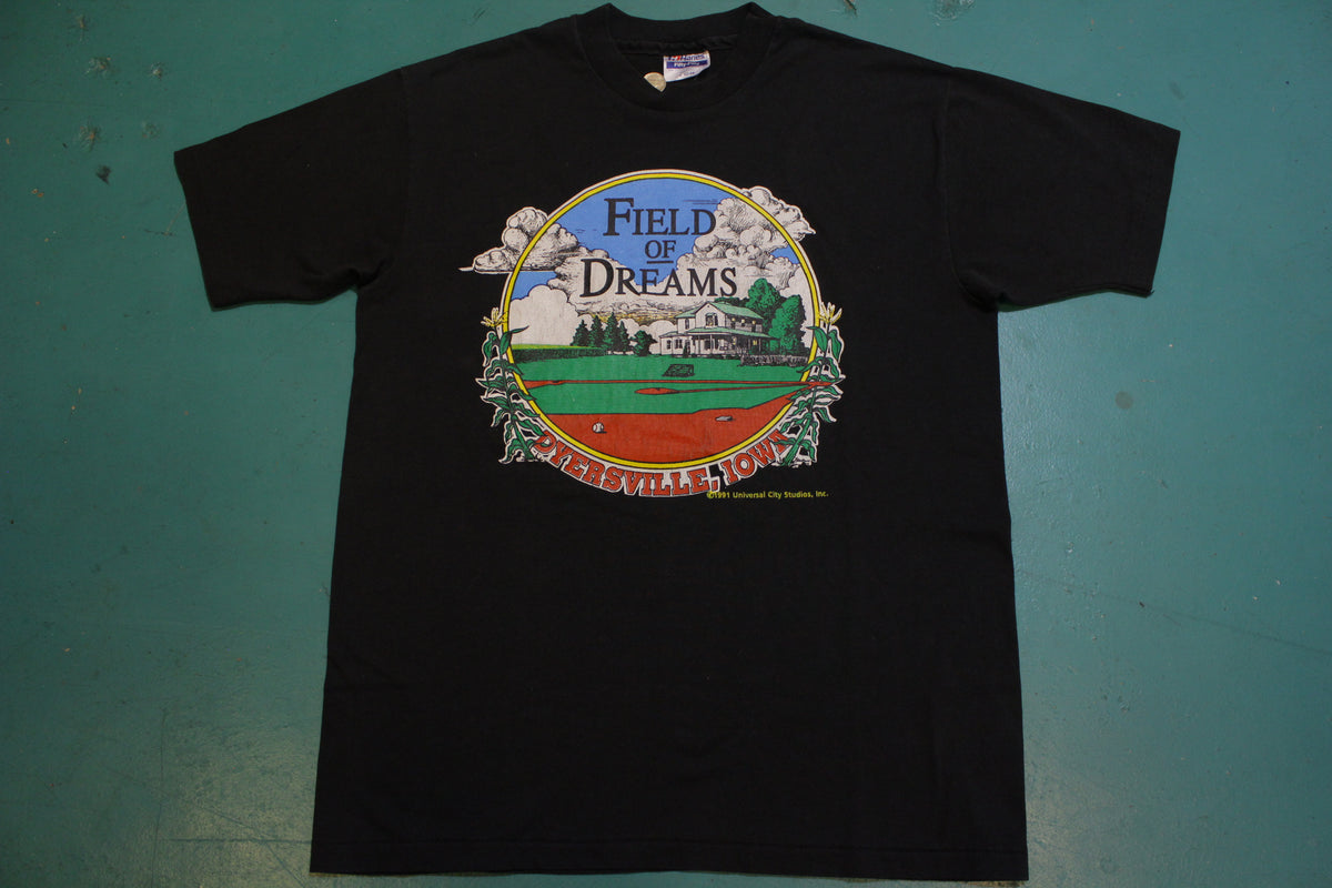 Field of Dreams Dyersville, Iowa Vintage 1991 Universal City Studios 90's T-Shirt