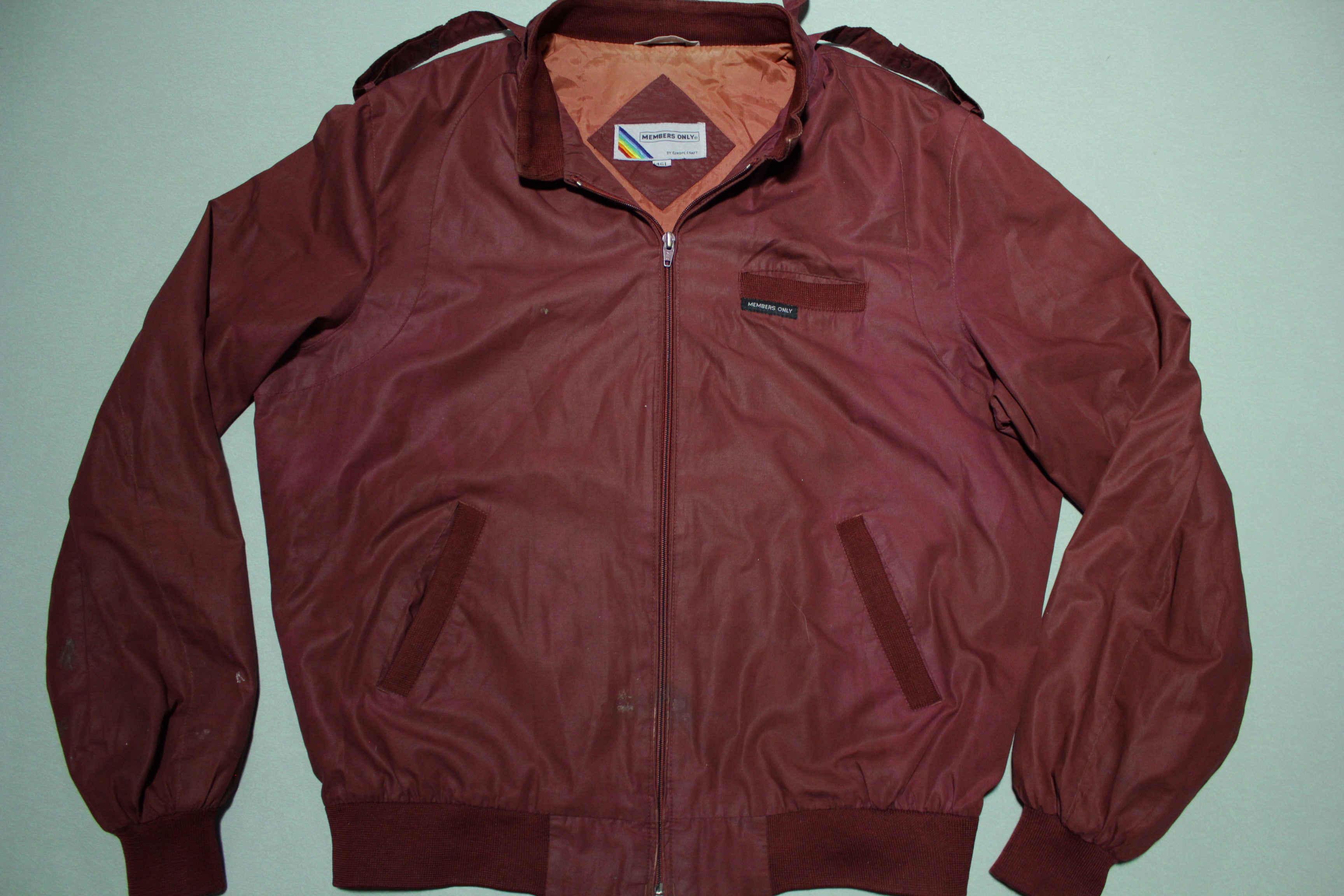 Maroon members hotsell only jacket