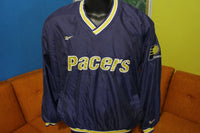 Indiana Pacers NBA Reebok Vintage 90s Pullover Windbreaker Jacket