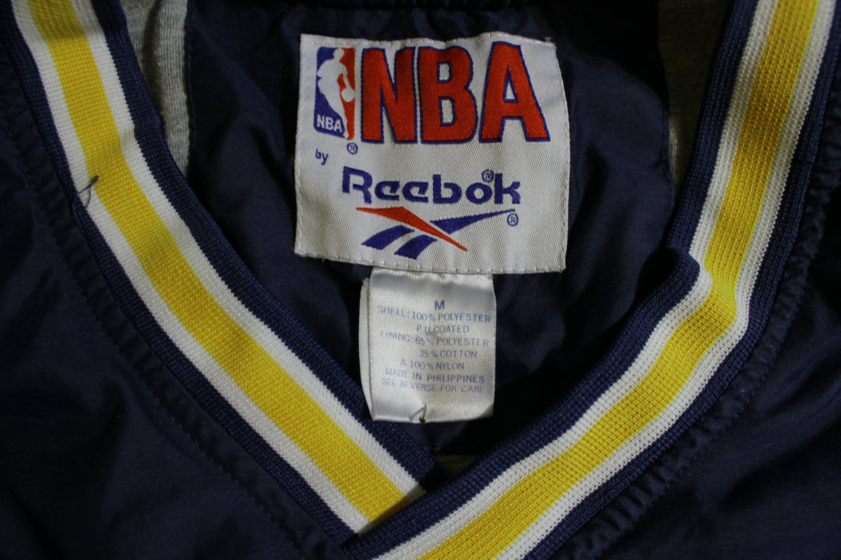 Indiana Pacers NBA Reebok Vintage 90s Pullover Windbreaker Jacket