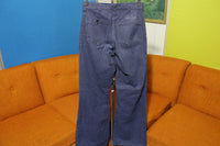 Navdungaree Denim Jeans Pants US Navy Vintage High Waist Bell Bottoms 28x32