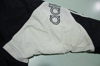 Adidas Vintage 90's Color Block 3 Stripe Windbreaker Puffer Hooded Hoodie Track Jacket