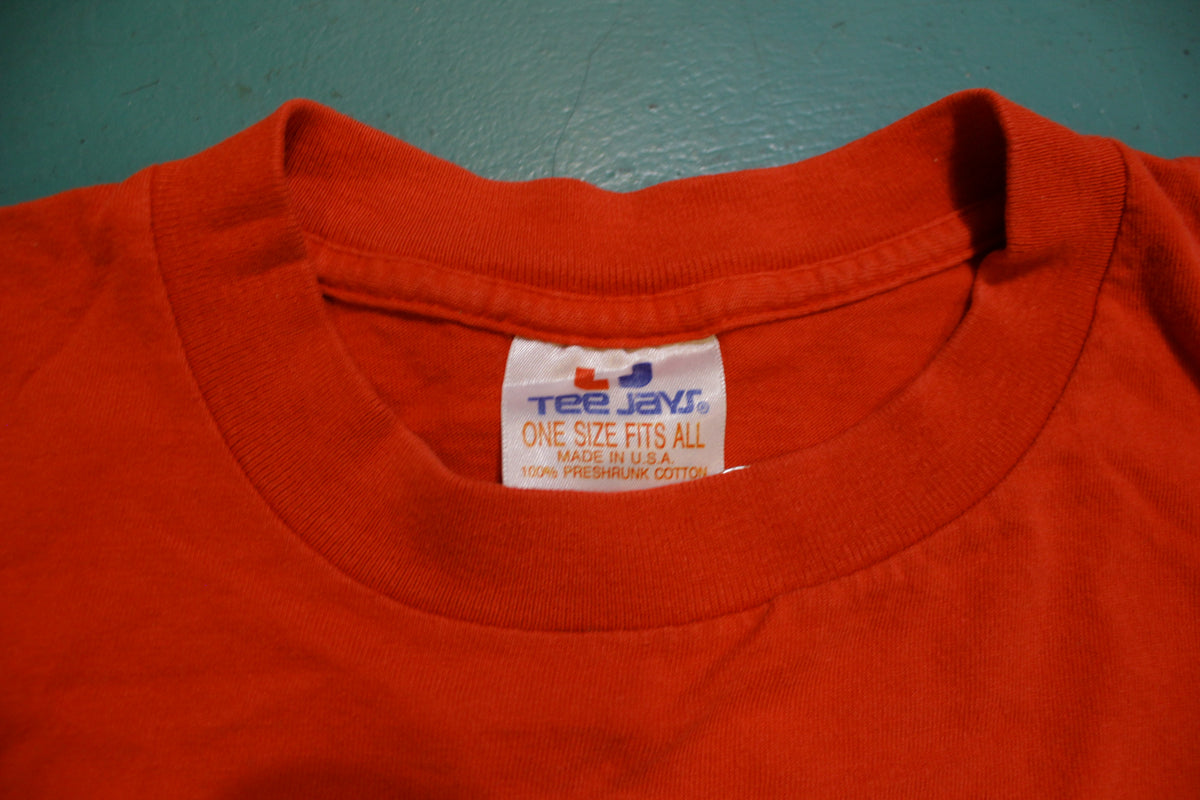 Official Bud Party Shirt Anheuser Busch 1988 Vintage 80's Crop Top T-Shirt