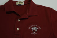 Washington State Cougars Vintage 90's LaMode WSU Polo Shirt