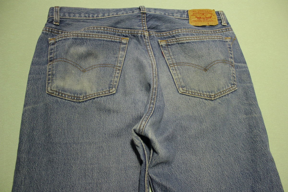 Levis 80s 501 Straight Leg Button Fly Jeans. Vintage Grunge Punk Made ...