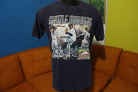 Edgar Martinez Alex Rodriguez Sele Seattle Mariners 2000 All Star Vtg T-Shirt