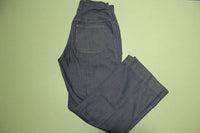 JC Penneys Vintage 70's Dark Wash Relaxed Fit Altered Waist Jeans